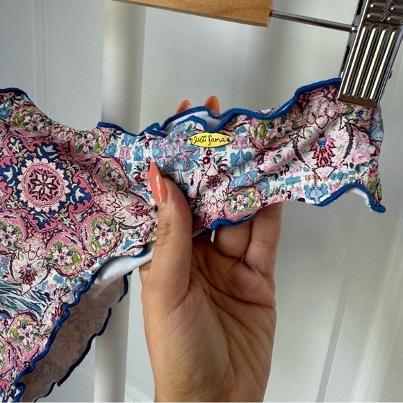 Luli Fama Azucar Wavy Triangle Top & Brazilian Bottoms - Picture 9 of 12